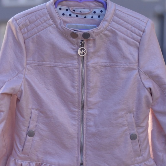 Michael Kors Leather Jacket  PU 5/6 - Picture 5 of 8